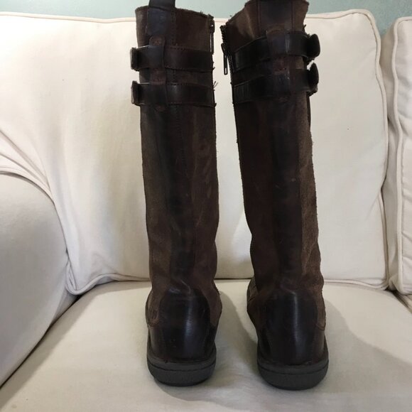 Born Weyfer In Tabacco Leather Boots - Picture 7 of 13